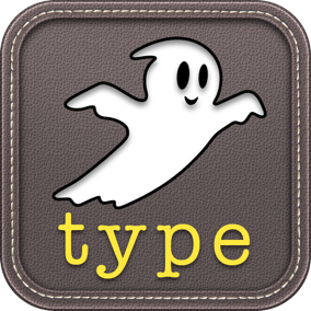 Ghost Type app icon